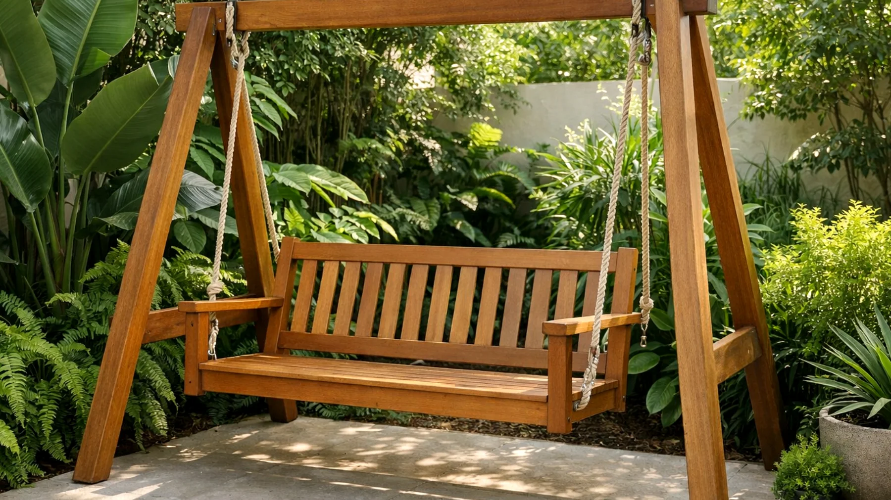 Dondolo da giardino"